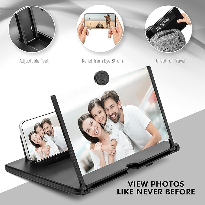 3D HD Screen Magnifier & Phone Holder – Screen @399-/