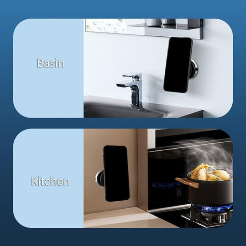 360 Magnetic Mobile Phone Holder with Vacuum Suction-P @399-/